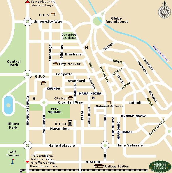 Nairobi Map